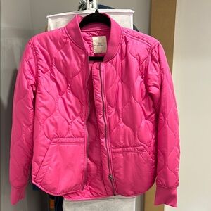 Gap Pink Quilted Jacket